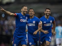 _PART_SEM_VUEL_CAZUL_QRO_ - Foto del partido Cruz Azul vs Queretaro correspondiente a los cuartos de final vuelta del torneo Apertura 2018 de la Liga BBVA Bancomer celebrado en el estadio Azteca.EN LA FOTO:Photo of the match between Cruz Azul and Queretaro corresponding to the quarterfinals of the Apertura 2018 tournament of Liga BBVA Bancomer held at the Azteca stadium.IN THE PHOTO: