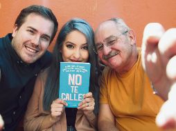 Libro. De izquierda a derecha: Javier Ruescas, Fa Orozco y Benito Taibo, quienes presentan “No te calles”.