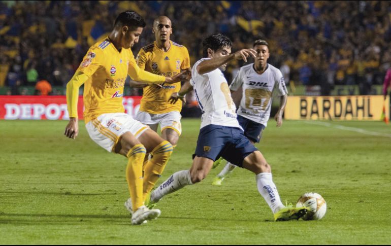 A pesar de ser solo un gol de diferencia, Pumas deberá enfrentarse al genio de Gignac. MEXSPORT
