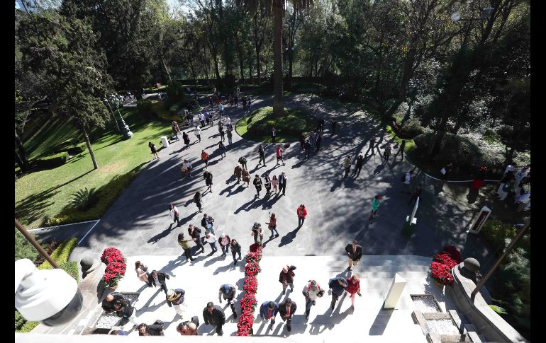 El complejo de Los Pinos, en el histórico Bosque de Chapultepec, comprende una superficie de 56 mil metros cuadrados y es 14 veces más grande que la Casa Blanca, residencia del presidente de Estados Unidos. SUN/A. Ojeda