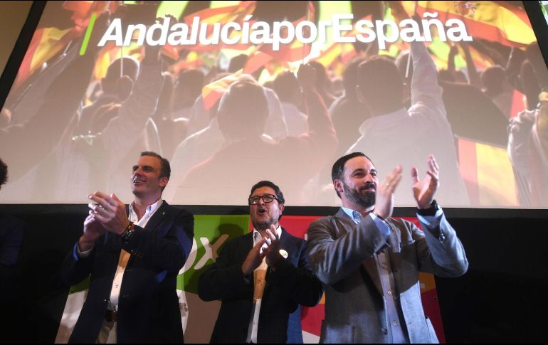 Por primera vez desde la creación de la autonomía andaluza, las derechas tienen mayoría parlamentaria en la región más poblada de España. EFE / R. Alcaide