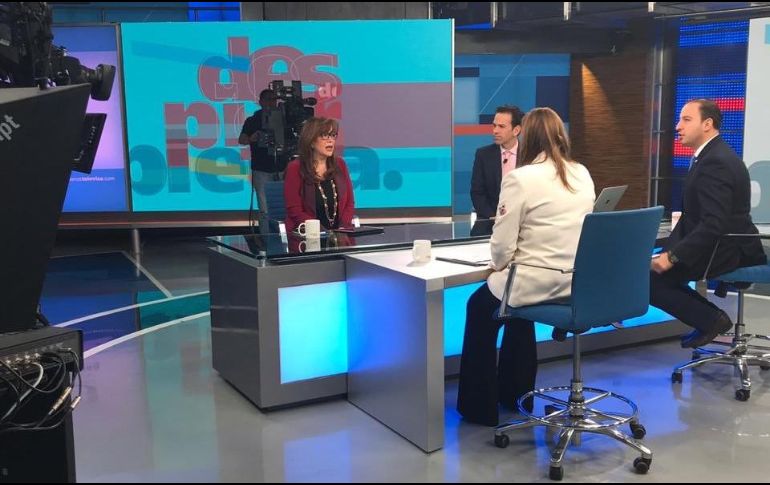 Durante una mesa de debate para el noticiario Despierta con Carlos Loret con dirigentes nacionales de los partidos políticos, indicó que ya no son oposición. TWITTER / @yeidckol