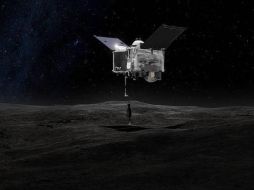 La nave espacial tocará de manera breve la superficie de Bennu en julio de 2020 para recolectar al menos 60 gramos, equivalente a 30 paquetes de azúcar, de tierra y rocas. ESPECIAL / nasa.gov