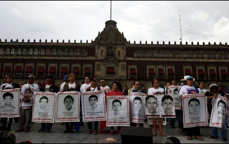 La CNDH no estuvo presente en la firma del decreto para la creación de la Comisión, debido a que los padres de los normalistas no están de acuerdo con las conclusiones mostradas en su última recomendación. EL INFORMADOR / ARCHIVO
