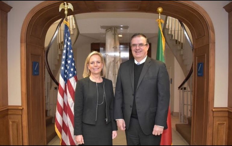 El gobierno del presidente Donald Trump busca la ayuda de México con la oleada de centroamericanos que aspiran al asilo en Estados Unidos. NTX / ESPECIAL