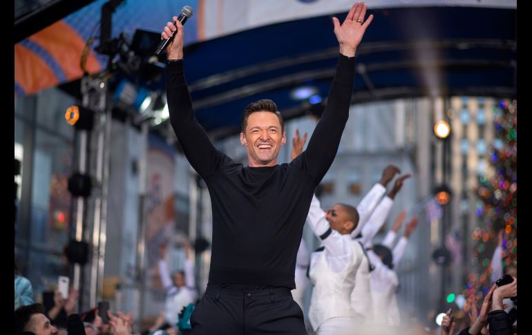 El actor Hugh Jackman se presenta en el programa 