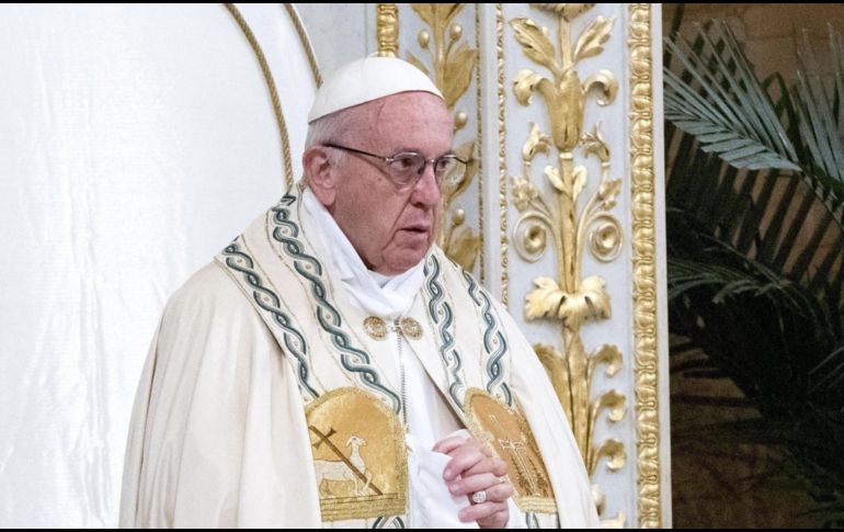 En el sermón de su misa cotidiana señala 