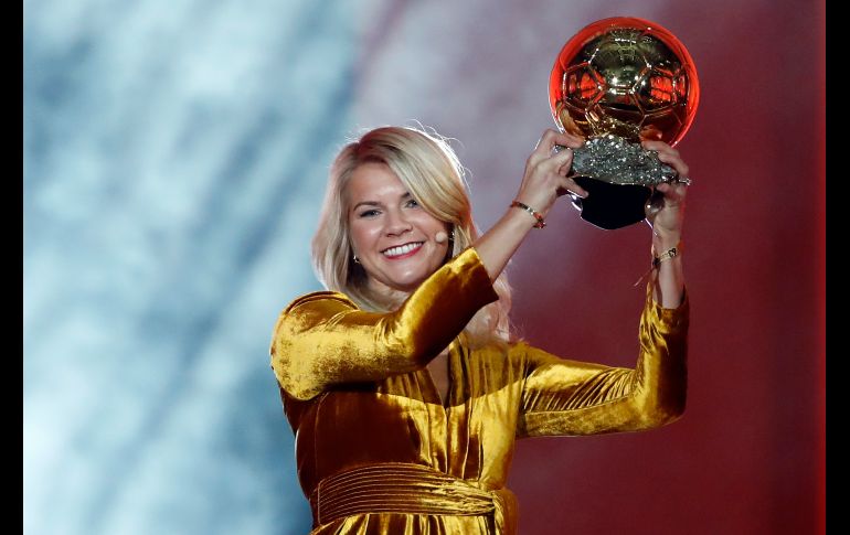 Al igual que el Balón de Oro masculino, el premio a Hegerberg fue concedido por votación entre un grupo de periodistas internacionales. AP/ARCHIVO