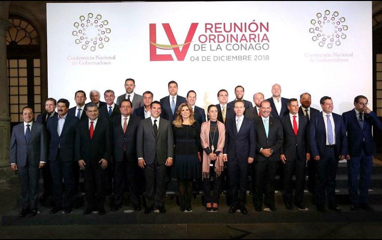 Gobernadores y gobernadores electos asisten a la LV Reunión Ordinaria de la Conago. TWITTER / @CONAGO_oficial