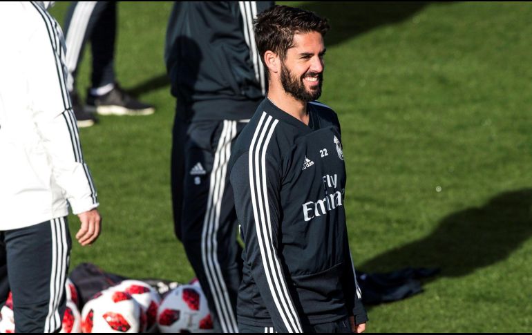 Isco Alarcón se perfila titular por primera vez con Santiago Solari al mando. EFE / R. Jiménez