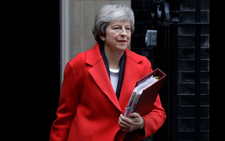 Número 2. Theresa May, primera ministra británica. AP/K. Wigglesworth