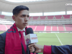 Villalpando afirma que llega a Chivas en plena madurez futbolística y personal. TWITTER/@Chivas