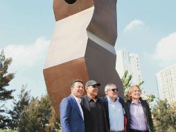 La pieza fue inaugurada con la presencia del artista. EL INFORMADOR / E. Barrera