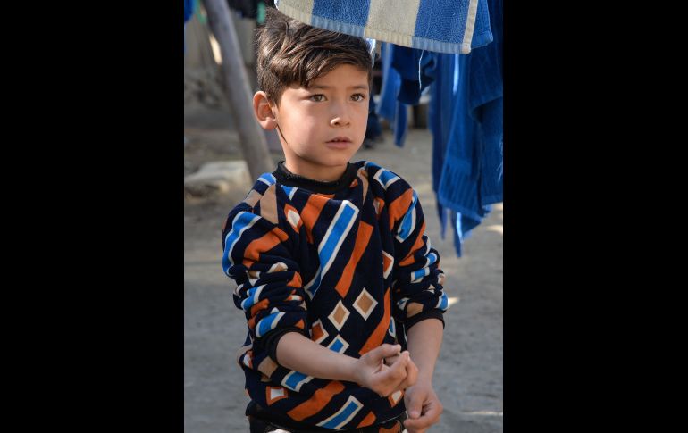 El menor forma parte ahora de los más de 300 mil desplazados debido al conflicto con los talibanes.