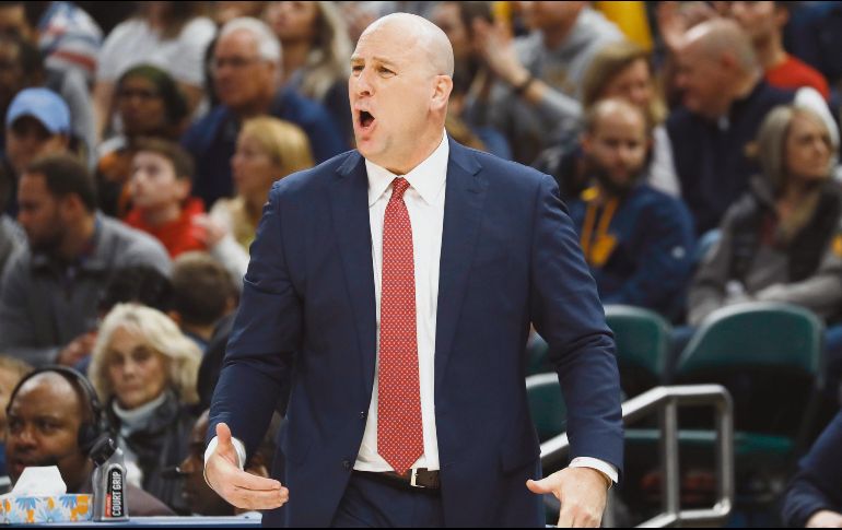 Jim Boylen. El entrenador de los Bulls confía en el repunte de su equipo. AP