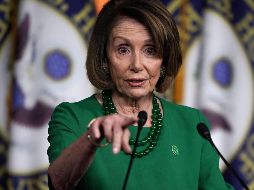 Nancy Pelosi, lideresa de los demócratas en la Cámara de Representantes. AFP/A. Wong
