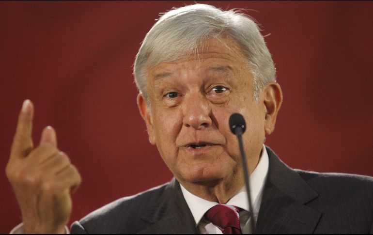 ''No puede haber gobierno rico con pueblo pobre'', insiste. ''Todo eso se termina, es una etapa nueva y que se entienda, la austeridad no es un asunto administrativo, es un asunto de principios y se va a aplicar''. EFE / S. Gutiérrez