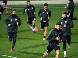 Boca está en Madrid, donde se llevará a cabo la Final de Copa Libertadores el próximo domingo. EFE/L. Piergiovanni