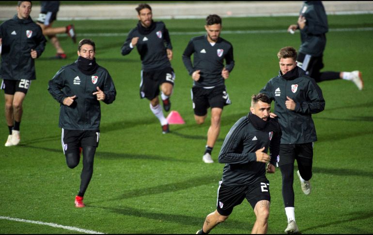 Boca está en Madrid, donde se llevará a cabo la Final de Copa Libertadores el próximo domingo. EFE/L. Piergiovanni