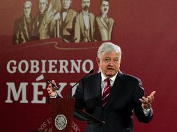 En su conferencia matutina, el Mandatario dice que ninguna medida de este tipo es la solución, sino que se deben atender las causas. NTX / J. Lira