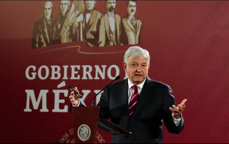 En su conferencia matutina, el Mandatario dice que ninguna medida de este tipo es la solución, sino que se deben atender las causas. NTX / J. Lira