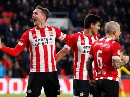 El triunfo afianza al PSV en el liderato de la Eredivisie. TWITTER/@PSV