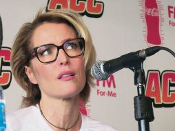 Gillian Anderson fue la estrella de “Expedientes Secretos X”. EFE