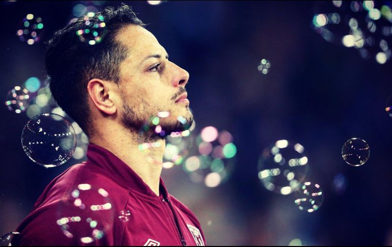 ''Chicharito'' salió de cambio al minuto 75, pero tuvo una gran participación al marcar el segundo gol y colaborar en el tercero con una gran asistencia. TWITTER / @WestHamUtd