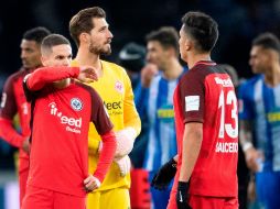 Salcedo disputó los 90 minutos con su equipo. AFP/R. Michael