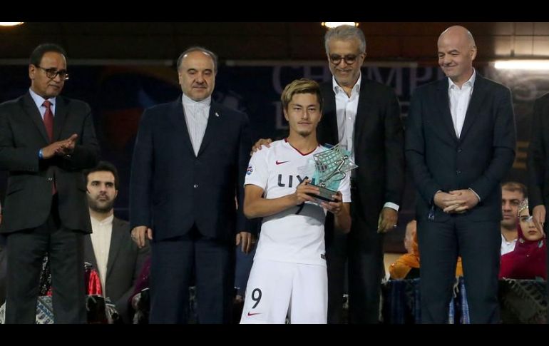 Suzuki fue reconocido como jugador más valioso de la Liga de Campeones de Asia. EFE/ARCHIVO