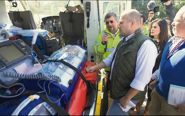 Enrique Alfaro aseguró que sus recorridos por el Estado serán “a ras de piso”. ESPECIAL