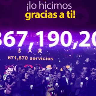 Teletón supera meta al recaudar más de 367 millones de pesos