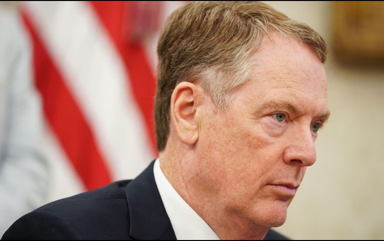 Lighthizer desvinculó las negociaciones comerciales del caso del arresto en Canadá de la directora financiera de Huawei. AFP / ARCHIVO
