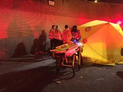 Las autoridades trasladaron al hombre en estado crítico al hospital de la ciudad. TWITTER / @EmergenciasMad