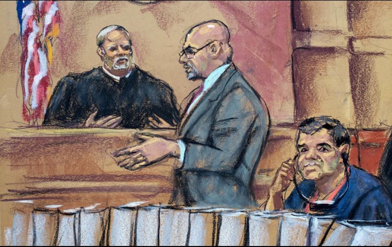 Tirso Martínez Sánchez, quien fungía como distribuidor de drogas en EU, declaró hoy en su calidad de testigo en el juicio contra el 