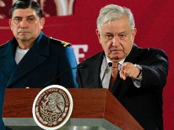 En su conferencia de prensa matutina, el Mandatario atiza de nuevo contra los salarios del Poder Judicial, sin embargo, celebra la polémica. NTX / J. Lira