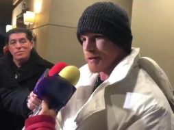 ''Me siento muy contento, hacer historia aquí en Nueva York (…) me siento muy contento porque para mí era un sueño pelear aquí en el Madison y el sábado se me hará realidad'', dice el pugilista. TWITTER / @GoldenBoyBoxing