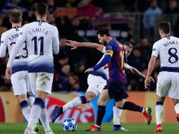 Barcelona dio descanso a Lionel Messi durante la primera hora, y éste sólo disputó los minutos finales. AP/M. Fernández