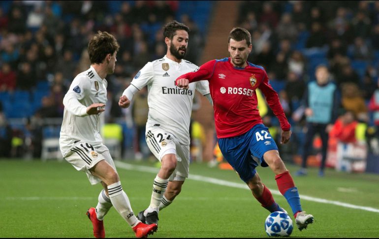 Los rusos se impusieron en casa a los españoles por 1-0. EFE/R. Jiménez