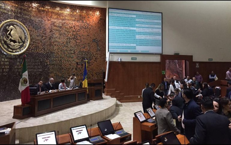 El próximo año los partidos políticos se repartirán 99 millones 646 mil pesos. TWITTER/ @LegislativoJal