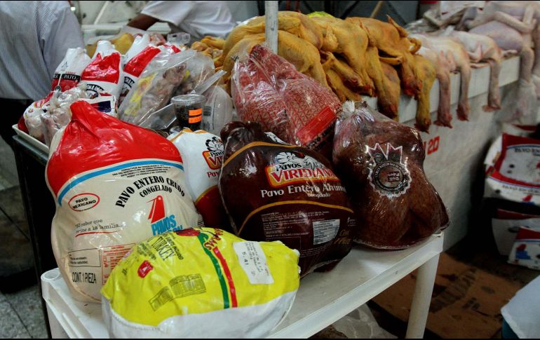 México tiene un consumo per cápita de pavo de 1.43 kilogramos. NTX/ARCHIVO