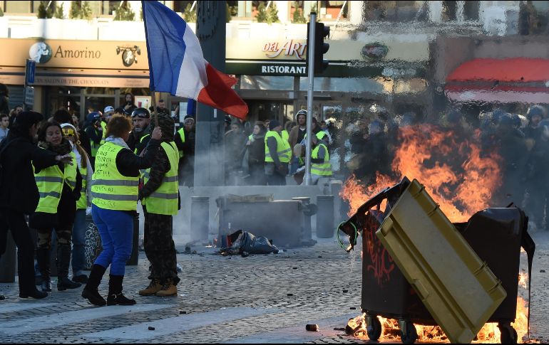 Según la Liga Francesa, la razón para las cancelaciones es que las fuerzas policiales del país están trabajando cerca del límite debido a protestas contra el gobierno. AFP / ARCHIVO