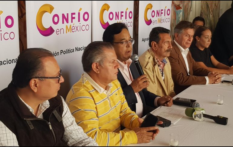 El nuevo partido, que se llamará “Confío”, no se instaurará como tal a nivel nacional debido a que los militantes de la ANP en otros estados no lo quisieron así.  EL INFORMADOR/ J. Armendáriz