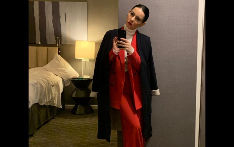 Lizaldi aseguró que quedó en buenos términos con Eamonn Sean Kneeland por el bienestar de sus dos hijos. TWITTER / @ClaudiaLizaldi