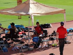 Alan Pulido sigue con tratamiento especial antes de cada entrenamiento del Guadalajara. Ayer, también Jair Pereira se sometió a estas sesiones. EL INFORMADO/G. Tamayo