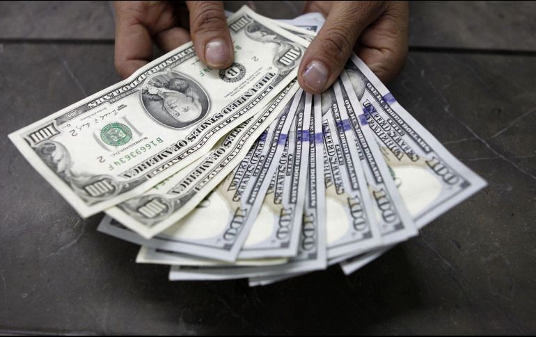 El Banco BASE estima que el tipo de cambio de este día oscile entre 20.30 y 20.5 pesos por dólar en operaciones interbancarias a la venta. EL INFORMADOR / ARCHIVO