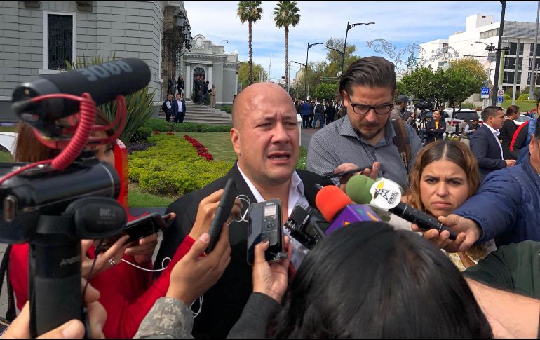 Alfaro Ramírez destacó que están en duda recursos para el arranque de la Línea 4 del Tren Eléctrico, el proyecto de saneamiento del río Santiago y el mantenimiento a carreteras. EL INFORMADOR/ R. Rivas