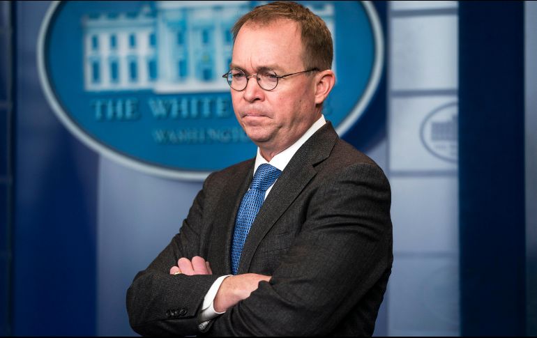 En febrero de 2017, Mulvaney se convirtió en el director de la Oficina de Presupuesto de la Casa Blanca. EFE/J. Scalzo