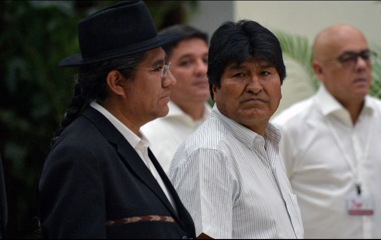 Evo Morales se ha convertido en el presidente con más tiempo en el poder en su país. AFP/Y. Lage