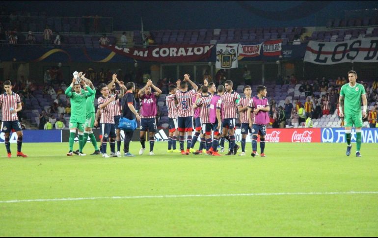 Tras caer en su debut en el Mundial de Clubes, el Rebaño se despidió de su afición que presenció el partido. EL INFORMADOR / ARCHIVO